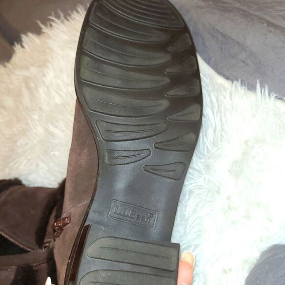 L.L. Bean Fur Boots Women's sz 8M - Picture 2 of 3